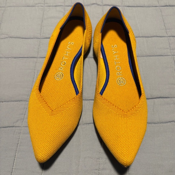 Rothy's Shoes - Rothy’s Marigold The Point Flats